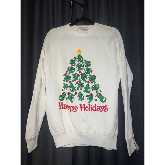 Ugly Christmas Sweater Xmas Sweatshirt Crewneck Size Medium Vintage - Picture 1 of 3